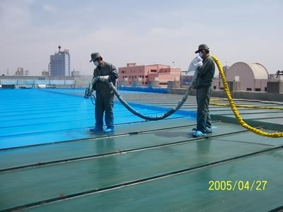 屋頂防腐防水聚脲施工